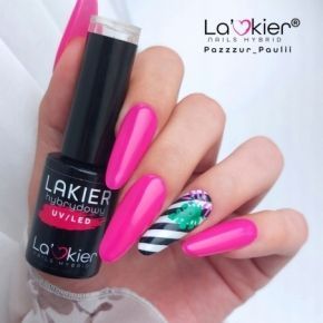 La’kier zestaw uzupełniający do hybrydy 5 x lakier  2w1 baza i top
