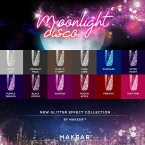 Makear 918 Cuba Libre Moonlight Disco 8ml kolorowy lakier hybrydowy