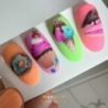 Makear DG04 Beach Peach  Sweet&Tasty 8ml kolorowy lakier hybrydowy - 6