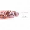 Makear Geltix Creamy Rose GT03 15ml budujący żel tiksotropowy do paznokci - 11