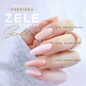 Makear Geltix Perfect Blush GT01 50ml budujący żel tiksotropowy do paznokci