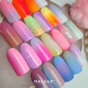 Makear N28 Neon 8ml neonowy lakier hybrydowy