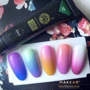 Makear Pro Art PA03 Yellow 10g  żel do zdobień stamping i malowanie