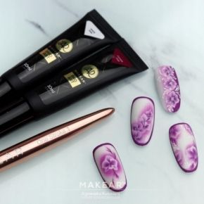 Makear Pro Art PA05 Pink 10g  żel do zdobień stamping i malowanie