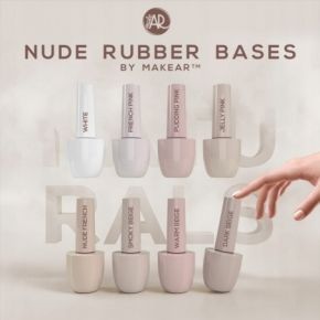 Makear Rubber Base Jelly Pink NRB04 8ml kolorowa hybrydowa baza kauczukowa