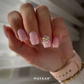 Makear Rubber Base Jelly Pink NRB04 8ml kolorowa hybrydowa baza kauczukowa