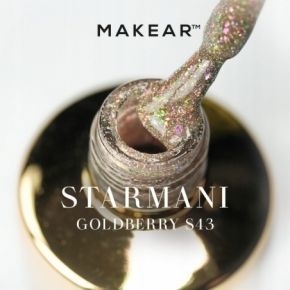 Makear S43 Goldberry Starmani 8ml kolorowy lakier hybrydowy