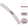 SUNONE Pilnik do paznokci do manicure pedicure banan biały, gradacja 100/180 1 sztuka - 2