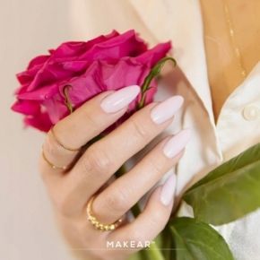 Makear Top Milky No Wipe 8ml półtransparentnym mleczny top hybrydowy