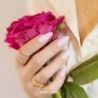Makear Top Milky No Wipe 8ml półtransparentnym mleczny top hybrydowy - 3