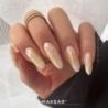 Makear Top Milky No Wipe 8ml półtransparentnym mleczny top hybrydowy - 4