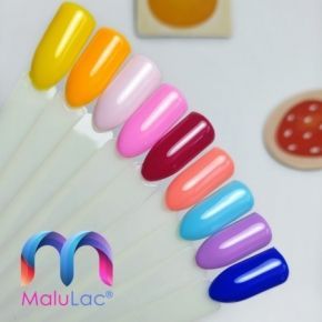 MaluLac Lemoniada 1208 kolorowy lakier hybrydowy 5g