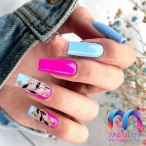 MaluLac Lemoniada 1208 kolorowy lakier hybrydowy 5g