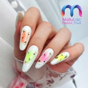 MaluLac Tropikalna przygoda 1222 kolorowy lakier hybrydowy 5g