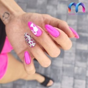 MaluLac Zestaw startowy do manicur 2 x lakier hybrydow  lampa UV  GRATISY
