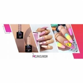 MaluLac Zestaw startowy do manicur 2 x lakier hybrydow  lampa UV  GRATISY