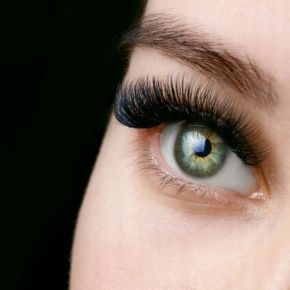 Rzęsy Stars Colors Green Eyelash kępki z norki 10mm skręt C 60 sztuk