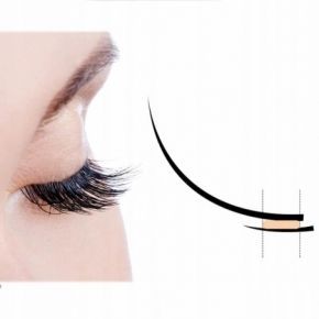 Rzęsy Stars Colors Green Eyelash kępki z norki 11mm skręt C 60 sztuk