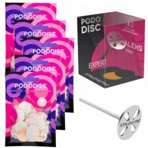 Staleks PodoDisc Pro M 20mm  zestaw 250 wymiennych nakładek 5 gradacji