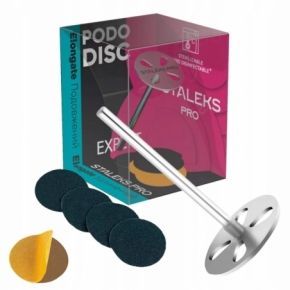 Staleks PRO PODODisk Base Long 37mm tarcza 15mm zestaw wymiennych nakładek gradacja 180 5 sztuk