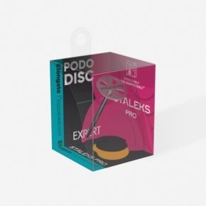 Staleks PRO PODODisk Base Long 37mm tarcza 15mm zestaw wymiennych nakładek gradacja 180 5 sztuk