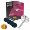 Staleks PRO PODODisk Base S tarcza 15mm  zestaw wymiennych nakładek gradacja 180 5 sztuk - 1