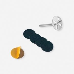Staleks PRO PODODisk Base S tarcza 15mm  zestaw wymiennych nakładek gradacja 180 5 sztuk