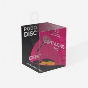 Staleks PRO PODODisk Base tarcza XS 10mm  zestaw wymiennych nakładek gradacja 180 5 sztuk