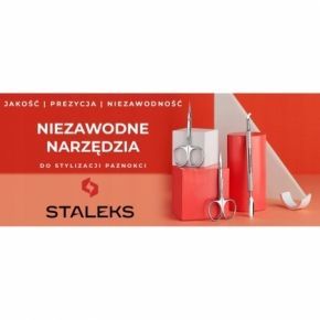 Staleks Wymienna taśma ścierna ATC100W 6 metrów gradacja 100 do szpuli w pudełku Bobbi Nail PapMam pączka z k