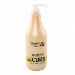 Stapiz Sleek Line Waves&Curls szampon do włosów falowanych i kręconych 1000ml