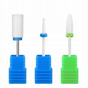 Zestaw 3 x frez ceramiczny do manicure & pedicure ZFC05