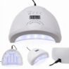 Zestaw do przedłużania paznokci Claresa Soft&Easy 2x żel 12g  lampa  preparaty  akcesoria - 2