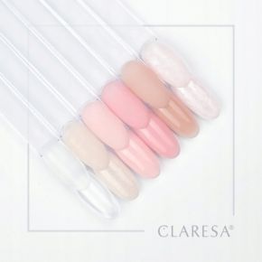 Zestaw do przedłużania paznokci Claresa Soft&Easy 2x żel 12g  lampa  preparaty  akcesoria