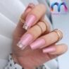 Zestaw do przedłużania paznokci żelem MaluLac PRO Simple Sparkly Pink 12g  1 pędzelek - 10