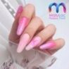 Zestaw do przedłużania paznokci żelem MaluLac PRO Simple Sparkly Pink 12g  1 pędzelek - 15