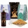Zestaw Italwax do depilacji bezpaskowej 3 x wosk premium 250g  1 x olejek przed depilacją - 1