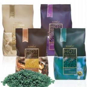 Zestaw Italwax do depilacji bezpaskowej 4 x wosk Hot Film Wax 500g