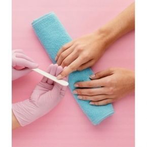 Zestaw pilników do paznokci łódka gradacja 150/150 50  10 sztuk GRATIS