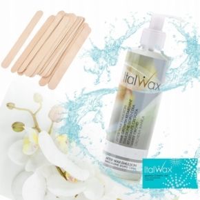 Zestaw startowy do depilacji woskiem 3 x ItalWax wosk w dropsach Crystal Pearl 100ml  podgrzewacz  akcesoria