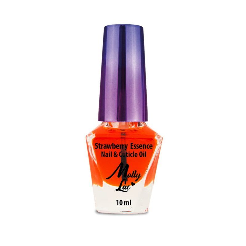 Molly Lac oliwka do skórek i paznokci Strawberry Essence 10 ml