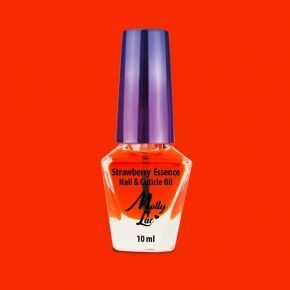 Molly Lac oliwka do skórek i paznokci Strawberry Essence 10 ml