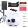 Frezarka do manicure i pedicure DA4 65w z kompletem frezów – Biała - 1