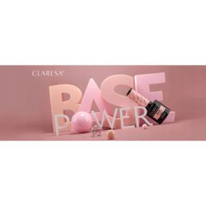 Claresa Power Base 02 jasna różowa baza do lakierów hybrydowych 5ml