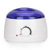 ItalWax Zestaw do depilacji - podgrzewacz + 2 x wosk w granulkach Azulen 100ml + talk - 2