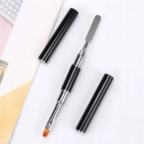 Zestaw do akrylożelu Dual Form Classic 100 sztuk + Pędzelek dwustronny ze szpatułką
