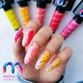 MaluLac zestaw promocyjny do hybrydy 10 x lakier + 30 x blok polerski