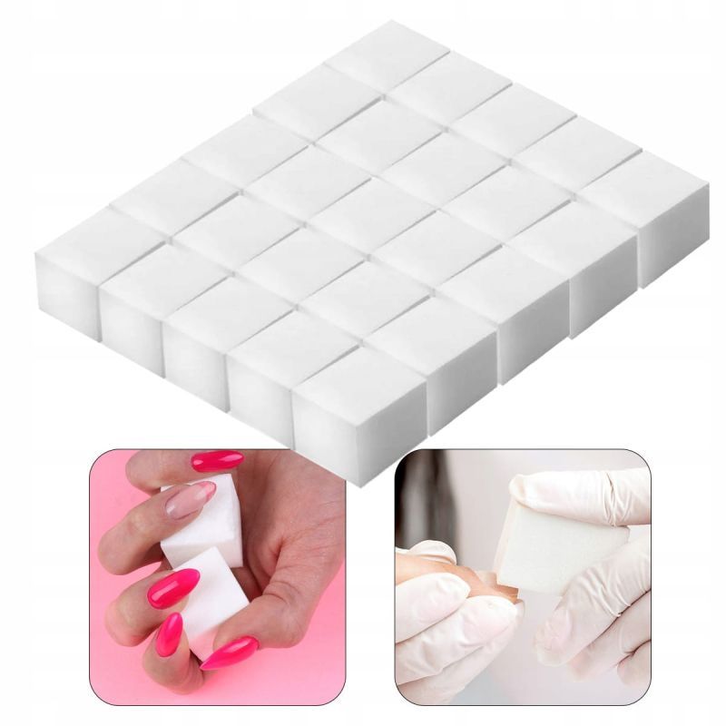 Mini blok polerski biały gradacja 240/240 30 sztuk