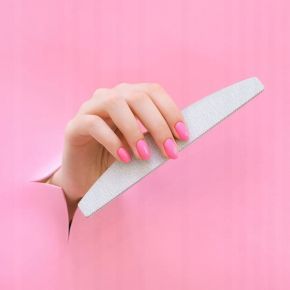Profesjonalny zestaw do paznokci: 30x pilnik łódka 100/180 + 30x pilnik łódka 180/240 + 30x kostka polerska