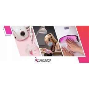 Profesjonalny zestaw kosmetyczny Lampa Dual UV LED + Frezarka do manicure i pedicure