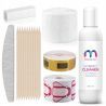 MaluLac zestaw uzupełniający do przedłużania paznokci 2x żel 12g + preparaty + akcesoria - 3